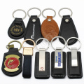 Wholesale Bulk Handmade Custom PU Leather Car Brand Logo Keychain, Name Card Key Ring, Car Logo Key Chain